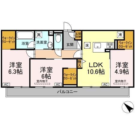 間取り図写真