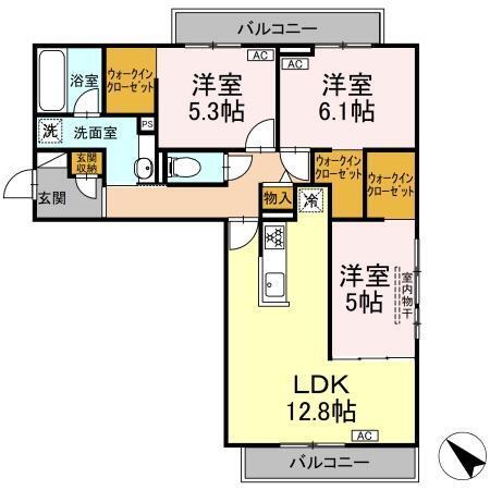  間取り図写真