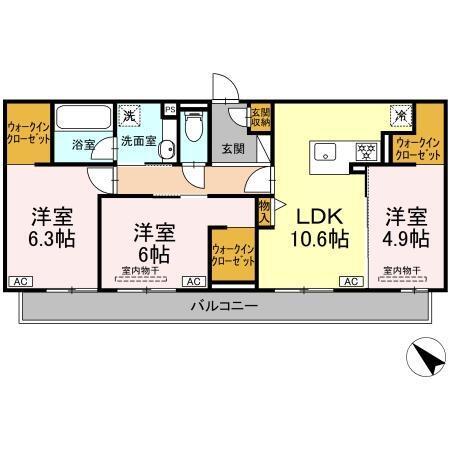  間取り図写真