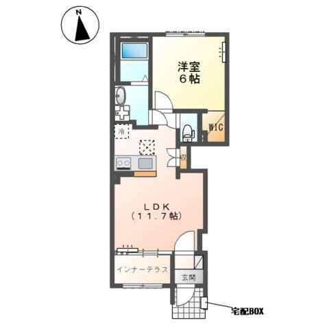 プリベールV 間取り図画像
