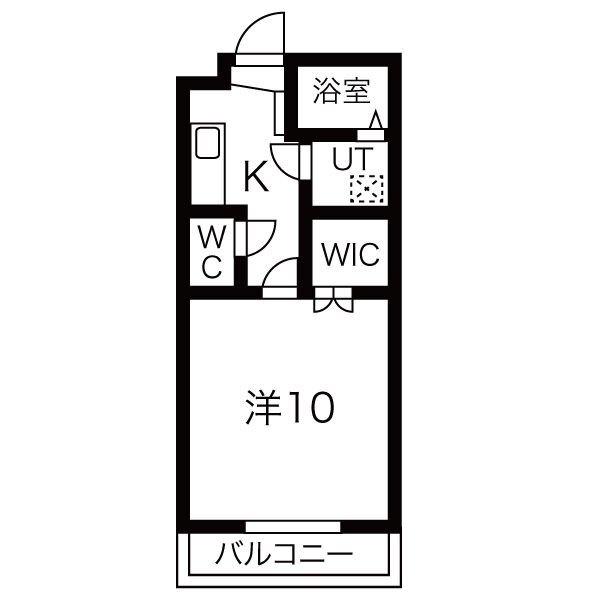 フェリスタ中山（１０２） 間取り図画像
