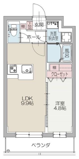  間取り図写真