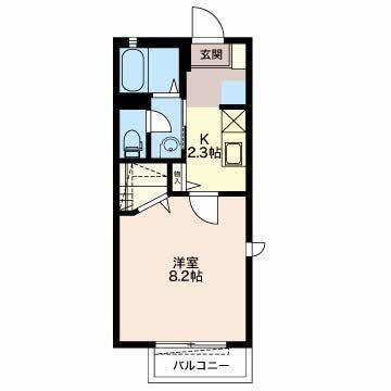 クレストヒルズＩＩ（１０３） 間取り図画像