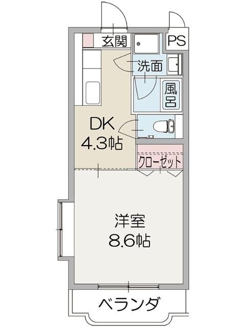エミネンスＨａｔｔｏｒｉ（１０６） 間取り図画像