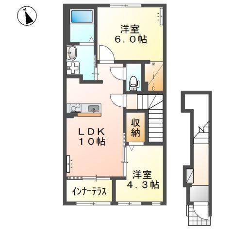グランカーサ　カメリア 間取り図画像