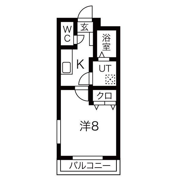 ラプラージュ・ヴェール（１０１） 間取り図画像
