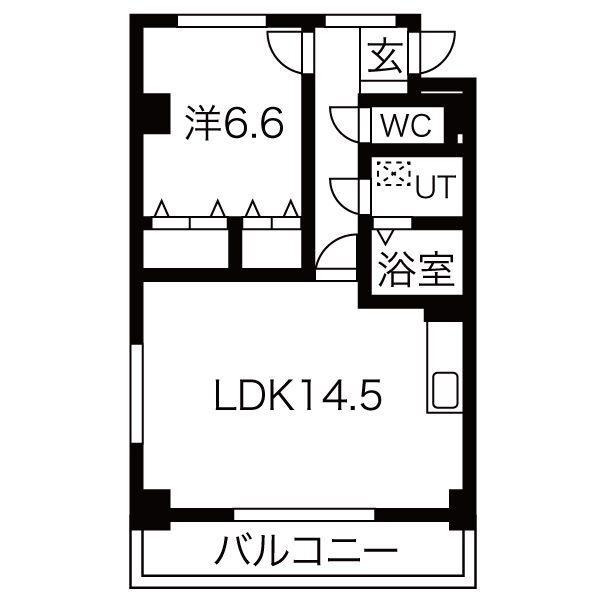 サンフォレストＭＷ（６０６） 間取り図画像