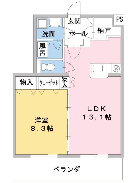 グランマレ．テルツォ（３０３） 間取り図画像