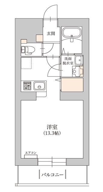 アラモファミリア杉崎町（１０２） 間取り図画像
