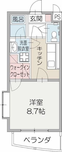 Ｇｒａｃｉａ（３０３） 間取り図画像
