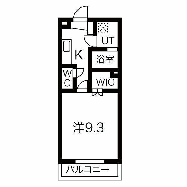 プライムコートα（４０５） 間取り図画像