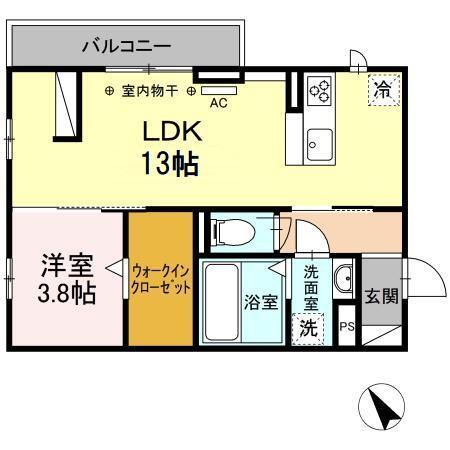 グランパセオ（305） 間取り図画像