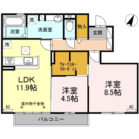  間取り図写真