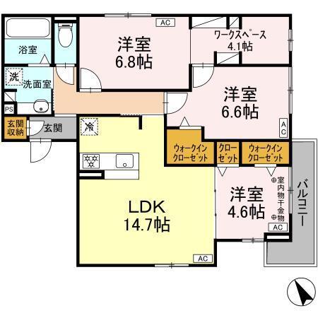  間取り図写真