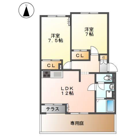  間取り図写真