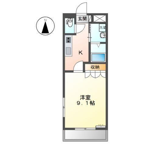 ボザール峯 間取り図画像
