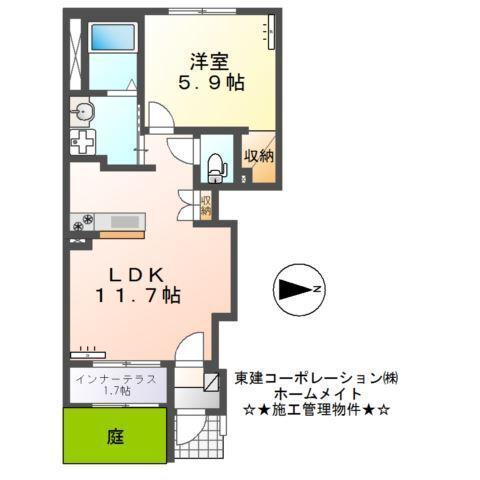  間取り図写真