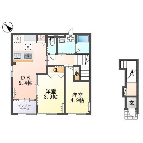  間取り図写真