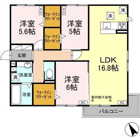  間取り図写真