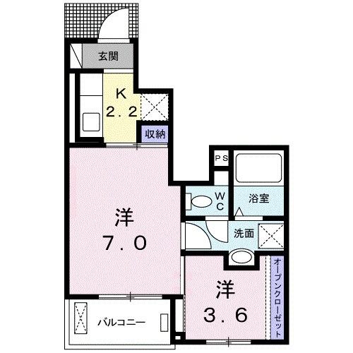 エパル（102） 間取り図画像