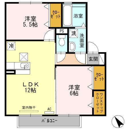 リヴェール（103） 間取り図画像