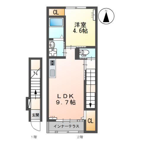 サンフィット 間取り図画像