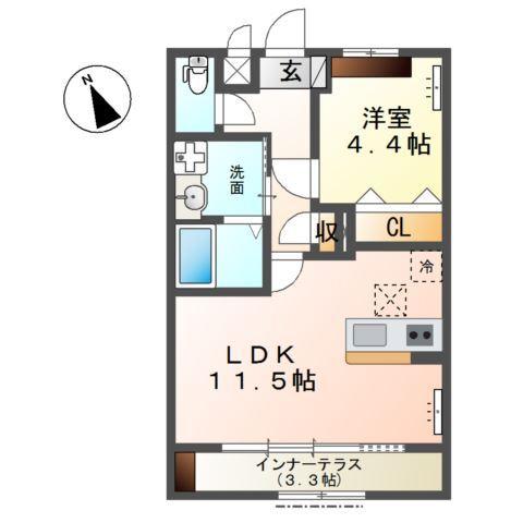 フォルトゥナ藤森 間取り図画像