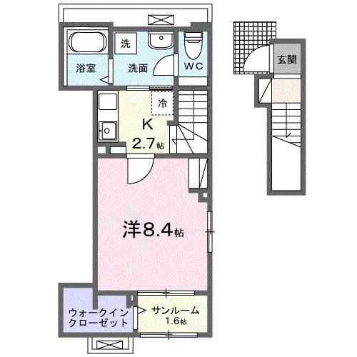 エスペランサ　俊（201） 間取り図画像