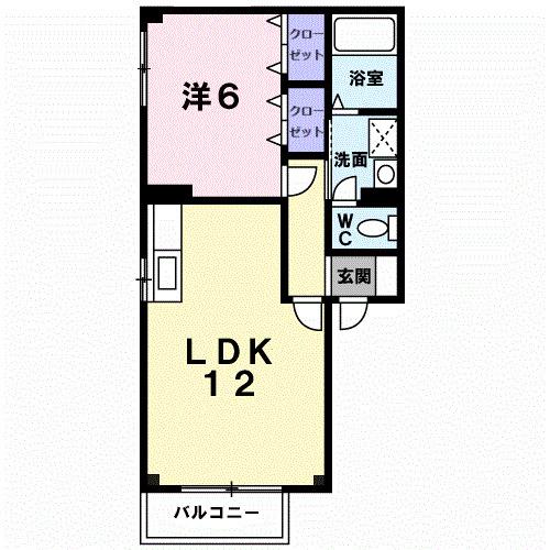 ラフィーネ　５１０（101） 間取り図画像