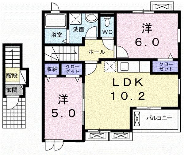 グランドゥソレイユ（202） 間取り図画像