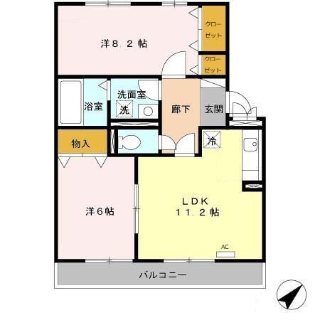 ルナ　ジュイエ（301） 間取り図画像