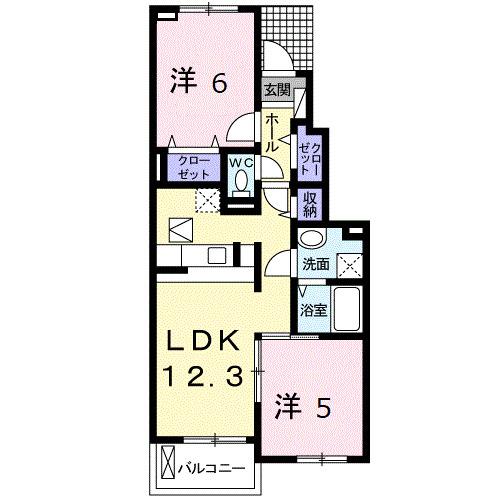 カレントＣ（103） 間取り図画像