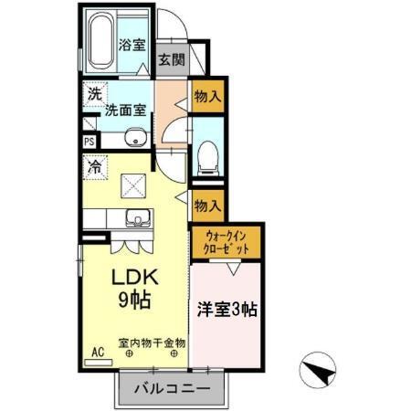 フローラⅡ　三園（108） 間取り図画像