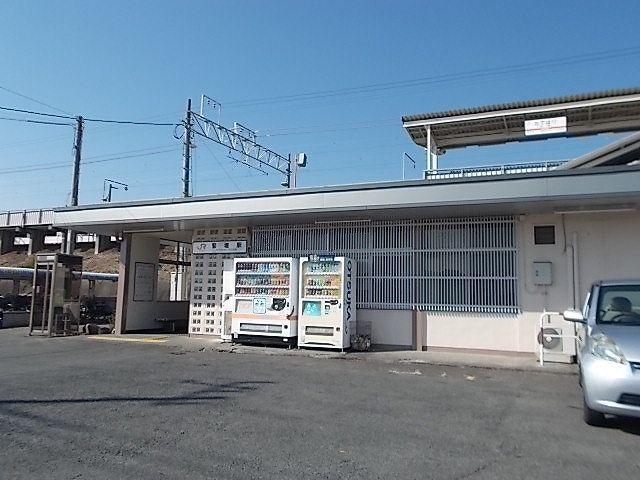 身延線　竪堀駅：1400m
