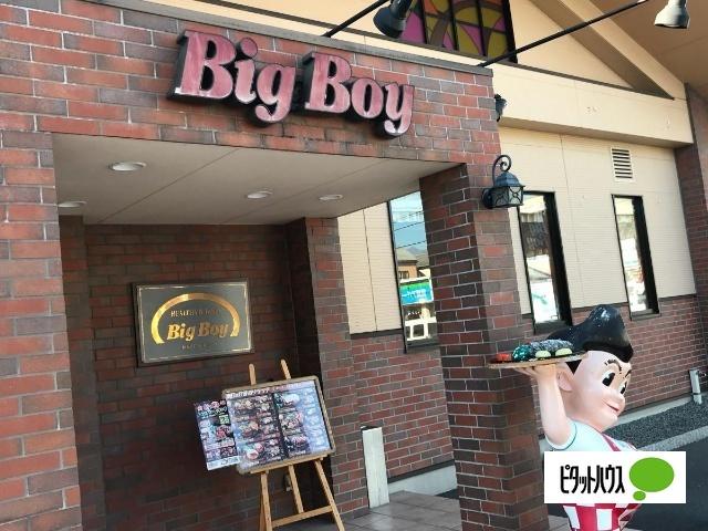 ビッグボーイ富士瓜島店：159m