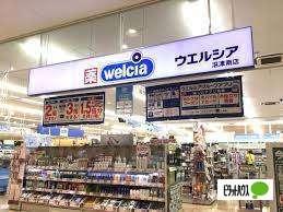 ウエルシア沼津南店：1010m
