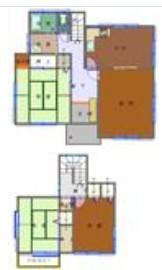 富士宮市小泉中古戸建 間取り図画像