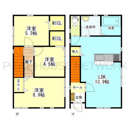  間取り図写真