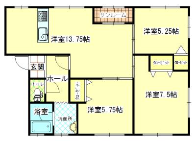  間取り図写真