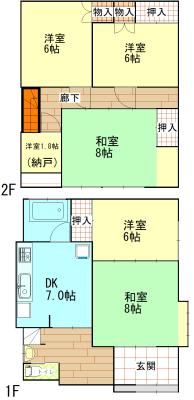  間取り図写真