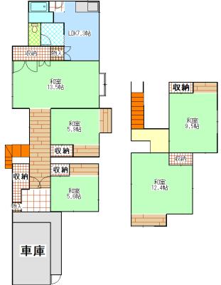  間取り図写真