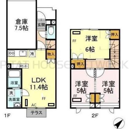  間取り図写真