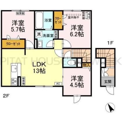  間取り図写真