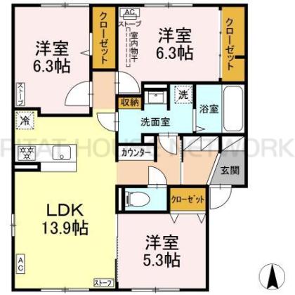  間取り図写真