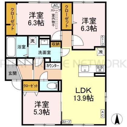  間取り図写真