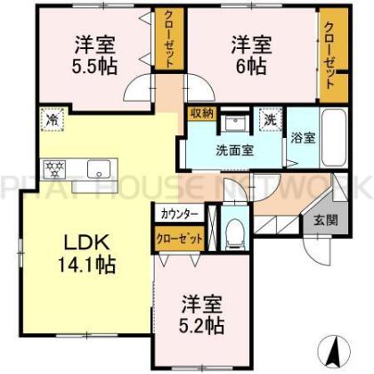  間取り図写真