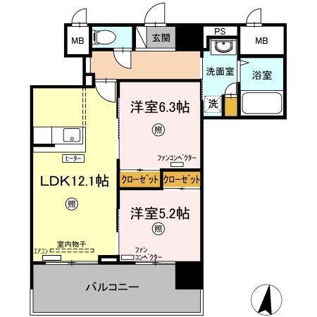 アコード２３（702） 間取り図画像