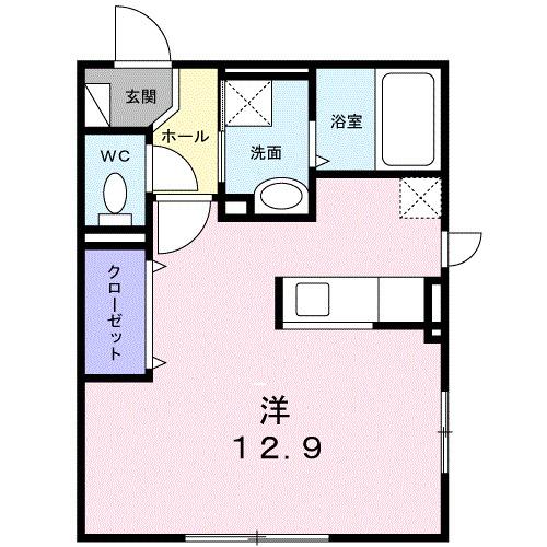 ブランニューメゾン（201） 間取り図画像