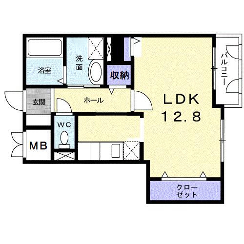 パラッツオわたなべ（402） 間取り図画像