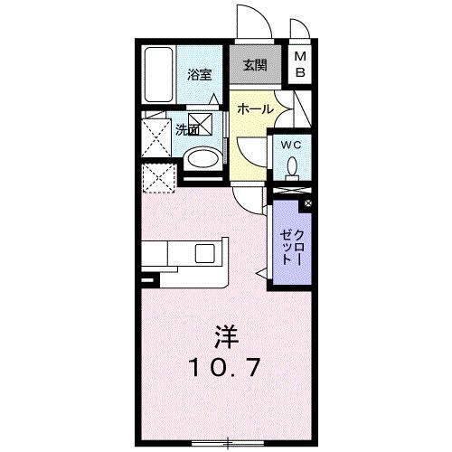 パークサイドハウス（103） 間取り図画像